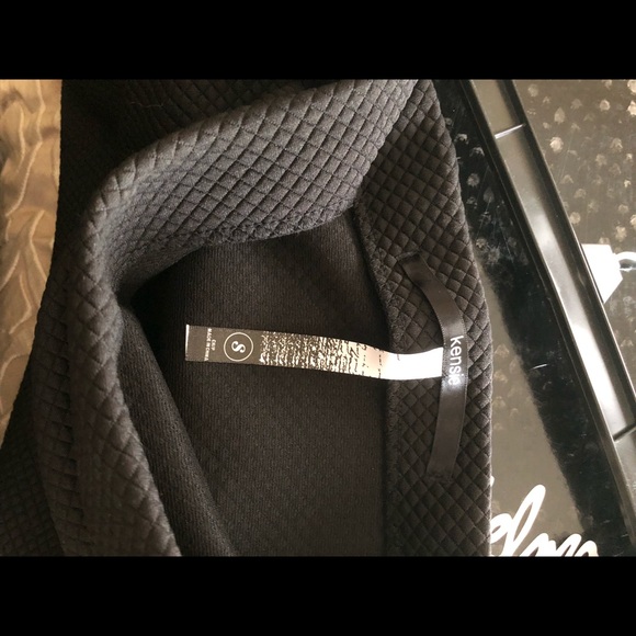 Kensie 17” Black Zippered Short Skirt Size Small - Picture 5 of 6